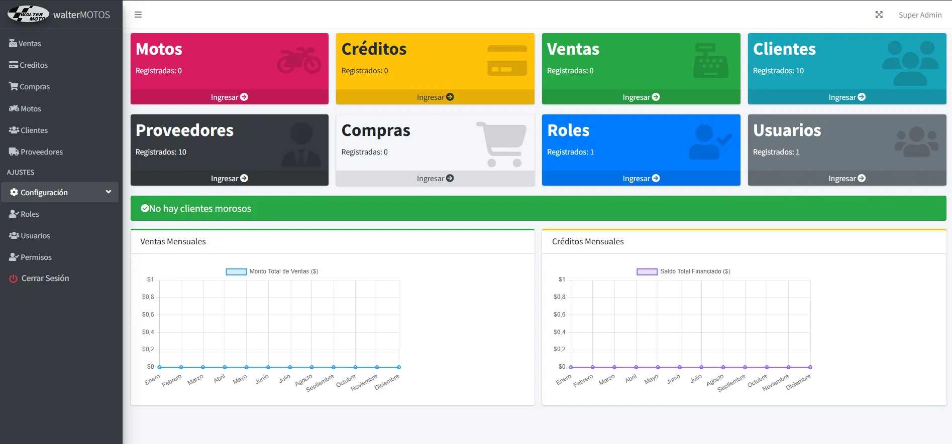 Pagina web para compra venta de motos usadas